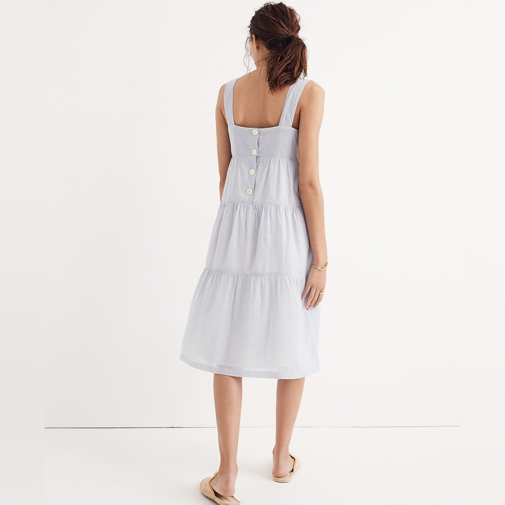 Madewell Striped Midi Dress